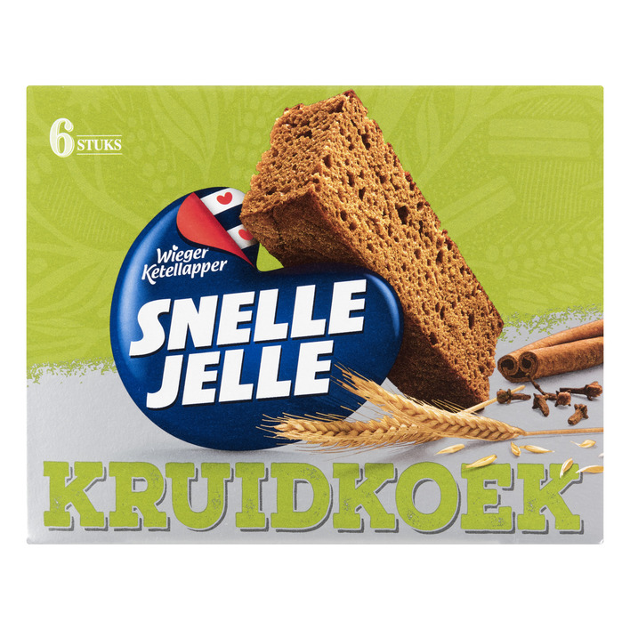 Wieger Ketellapper Snelle Jelle Spice Cake 6 X 36gr