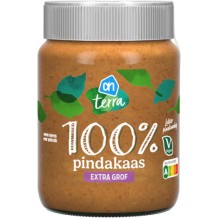 AH 100% Pindakaas Grote Stukjes (350 gr.)