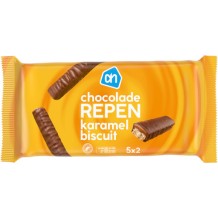 AH Chocolate Bars Caramel Biscuit (250 gr.)