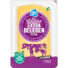 Ah 48+ Goudse Kaas Plakken Extra Belegen (190 gr.) 