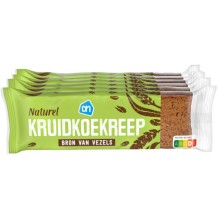 AH Kruidkoekrepen Naturel Per Stuk Verpakt (6 x 65 gr.) 