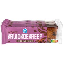 AH Kruidkoekrepen met Rozijnen Per Stuk Verpakt (6 x 65 gr.)