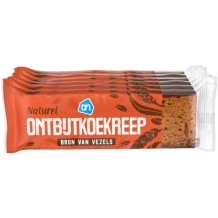 AH Ontbijtkoekrepen Naturel (6 x 55 gr.) 