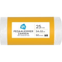 AH Pedaalemmerzakken 25 Liter (50 stuks)