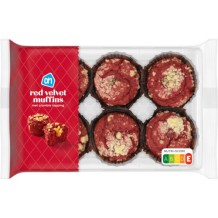 AH Red Velvet Muffins with Crumble Topping (270 gr.)