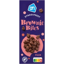 AH Strooifeest Brownie Bites Pure Chocolade (200 gr.)