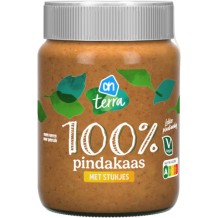 AH 100% Pindakaas met Stukjes (350 gr.)