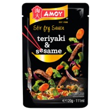 Amoy Stir Fry Sauce Te­riy­a­ki Se­sa­me (120 gr.)