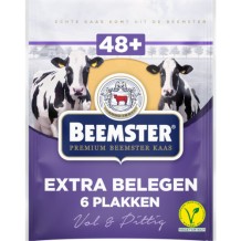 Beemster 48+ Extra Belegen Kaas Plakken (150 gr.)
