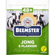 Beemster 48+ Jonge Kaas Plakken (150 gr.)