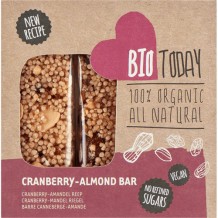 Bio Today Organic Cranberry Amandel Reep (3x 25 gr.)