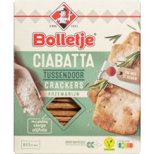 Bolletje Ciabatta Crackers Rosemary (8 x 2 stuks)