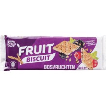 Brekies Fruit Biscuit Forrest Fruit (6 x 3 stuks)