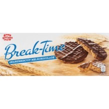 Brekies Granenbiscuits Melkchocolade (9 x 2 stuks)