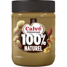 Calvé 100% Peanut Butter Finely Ground (350 gr.)