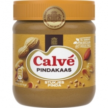 Calvé peanut butter with nut pieces (350 gr.)