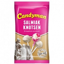 Candyman Salmiac Knobsticks (140  gr.)