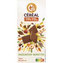 Céréal Chocolade Melk met Hazelnoot Minder Suikers (80 gr.)