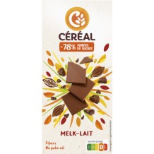 Céréal Chocolade Melk Minder Suikers (80 gr.)