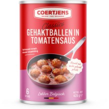 Coertjens Meatballs in Tomato Sauce (425 gr.)