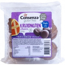 Consenza Kruidnoten Choco Gluten Free (100 gr.)