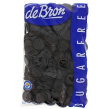 de Bron Lifestyle Candy Liquorice Coins Sugarfree (1 kg.)