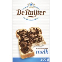 De Ruijter Chocolade Vlokken Melk (200 gr.)