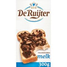 De Ruijter Chocolade vlokken melk (300 gr.)