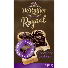 De Ruijter Extra Dark Big Flakes (240 gr.)