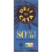 Delicata Dark Chocolate Bar 80% Cacoa (100 gr.)