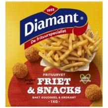 Diamant French Fries & Snacks Solid Frying Fat (1 kg.)