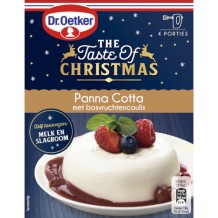 Dr. Oetker Christmas Panna Cotta Mix (109 gr.)