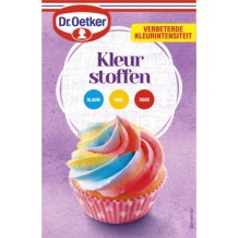 Dr. Oetker Kleurstoffen Coulourings  (45 gr.)