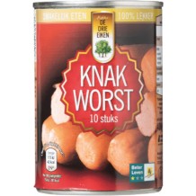 De Drie Eiken Knakworst Sausages (400 gr.)