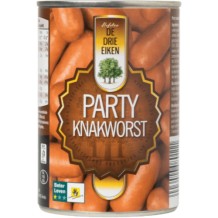 De Drie Eiken Party Knakworst (400 gr.)