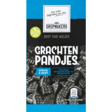 Dropmakers Stevige Zoute Grachtenpandjes Drop (340 gr.)