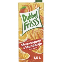 DubbelFrisss Sinaasappel & Mandarijn (1,5 liter)