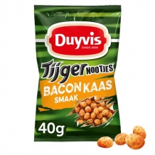 Duyvis tijgernootjes bacon kaas kleine zakjes