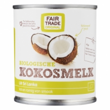 Fair Trade Original Biologische Kokosmelk (270 ml.)