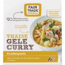 Fair Trade Original Spice Paste Thai Yellow Curry (70 gr.)