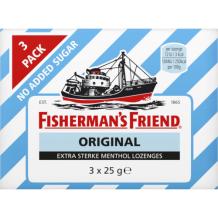 Fishermans Friend Original No Added Sugar (3 x 25 gr.)