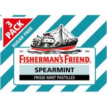 Fisherman's Friend Spearmint No Added Sugar (3 x 25 gr.)