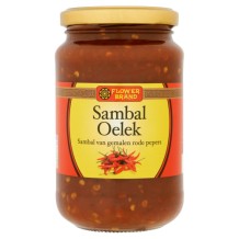 Flower Brand Sambal Oelek (375 gr.)