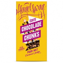 Hagelswag Dark Chocolate Chunks Caramel Fudge (165 gr.)