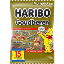 Haribo Goudberen Mini Bags (15 pieces)