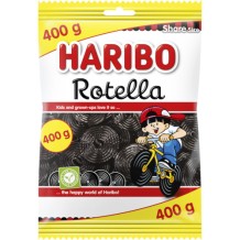 Haribo Liquorce Yo-Yo's Rotella (400 gr.)