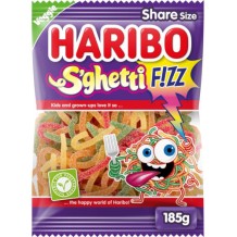 Haribo S'ghetti Fizz Sour Fruity Strings (185 gr.)