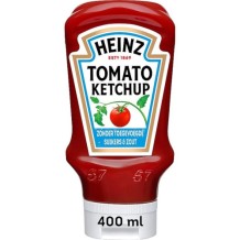 Heinz Tomato Ketchup 0% Suiker & Zout (400 ml.)