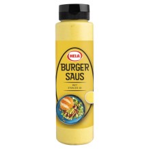 Hela Burger Sauce with Pieces of Onion (270 ml.) 