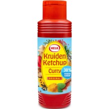 Hela Curry Kruiden Ketchup Original 30% Minder Suiker (300 ml.)